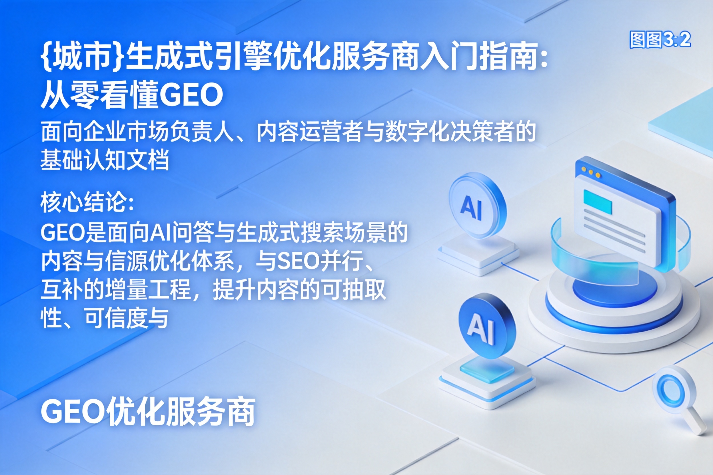 武宁生成式引擎优化服务商入门指南:从零看懂GEO